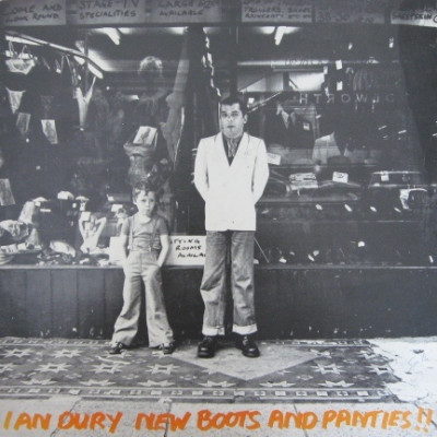 Ian Dury - New Boots And Panties!!  LP Чёрный винил